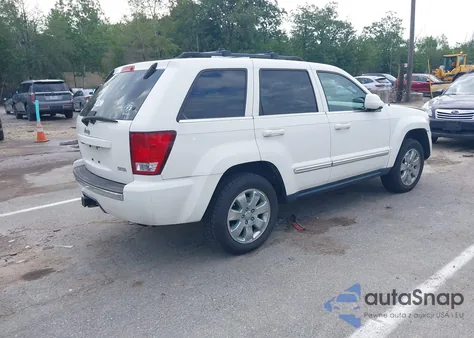 2008 Jeep Grand Cherokee Limited z USA, uszkodzony, nr VIN 1J8HR58N78C151751